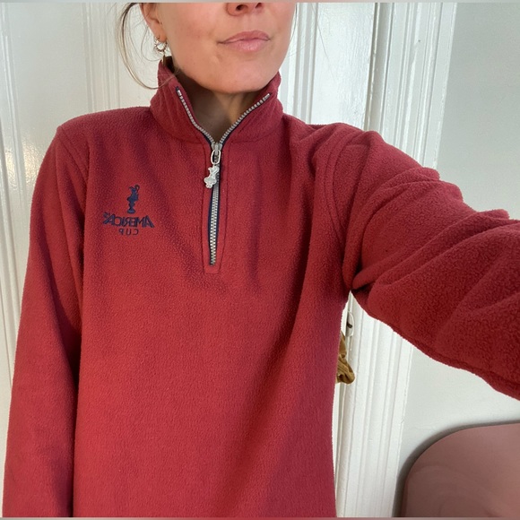 Tops - America’s Cup quarter zip pullover sweatshirt